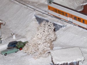 Schneemann in HO