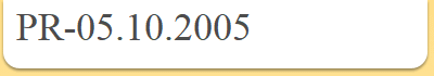 PR-05.10.2005