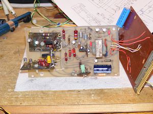 Bauteilseite mit gelöster Subplatine
